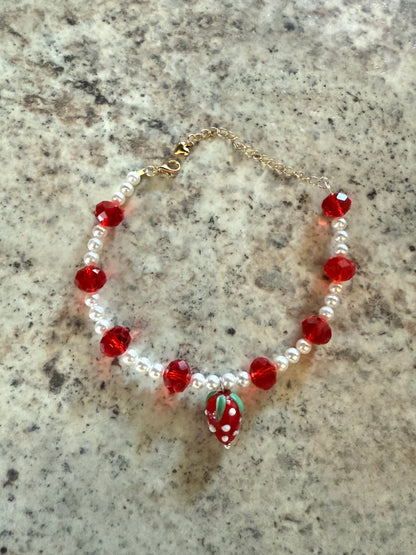 Strawberry Kiss Bracelet