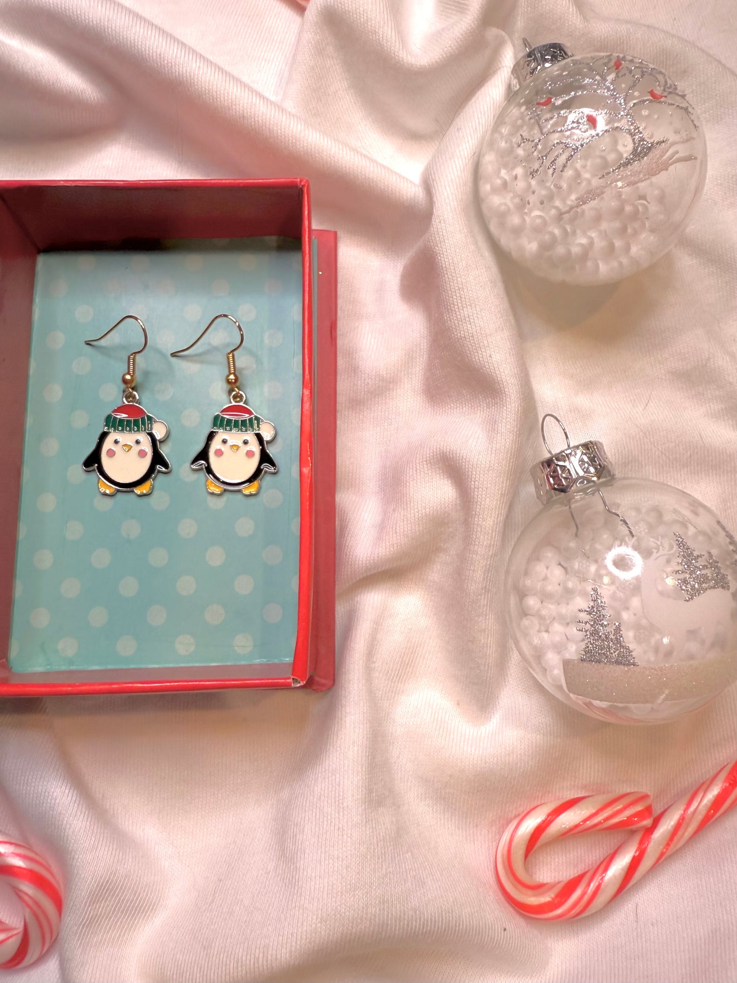Penguin Earrings