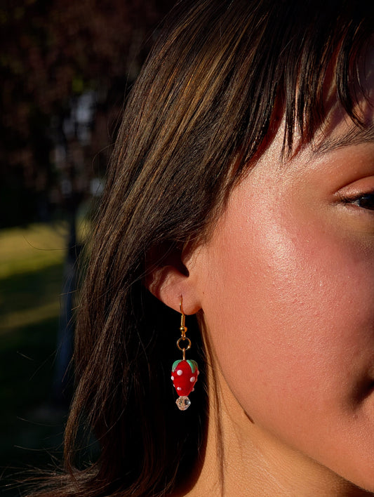 Strawberry Earrings